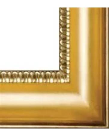 Close Corner Gold Leaf With Ribbon