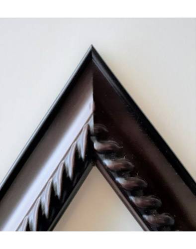 Dark Mahogany With Rope