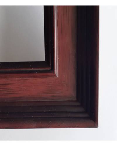 Mahogany Wood Finish 2 in Wide