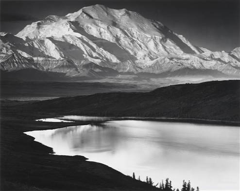 Mount McKinley with Wonder Lake 